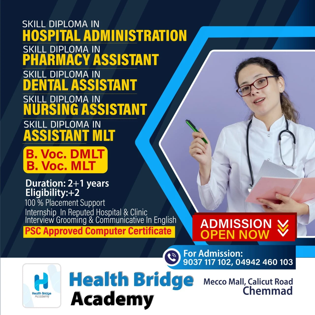 Health Care Training Centre in Calicut